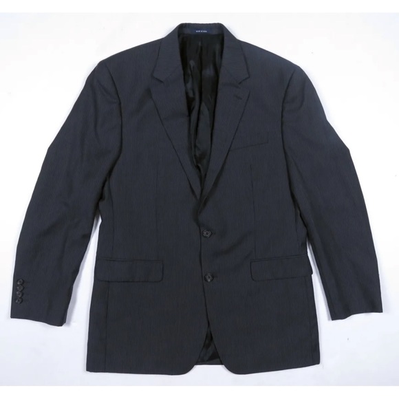 NWOT Ralph Lauren 100% Wool Gray 2 Button Blazer Sport Coat Jacket 42 L